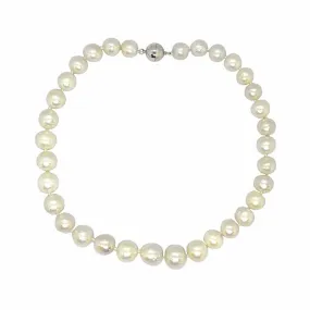 141-01 | WHITE EDISON PEARL SINGLE STRAND