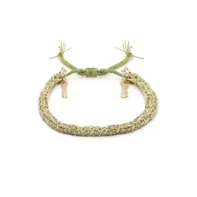 183 Bracelet In Gold Green