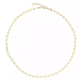 18ct Gold Vermeil Silver Star Necklace