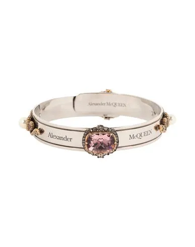 Alexander Mcqueen Women Bracelet Silver -- --