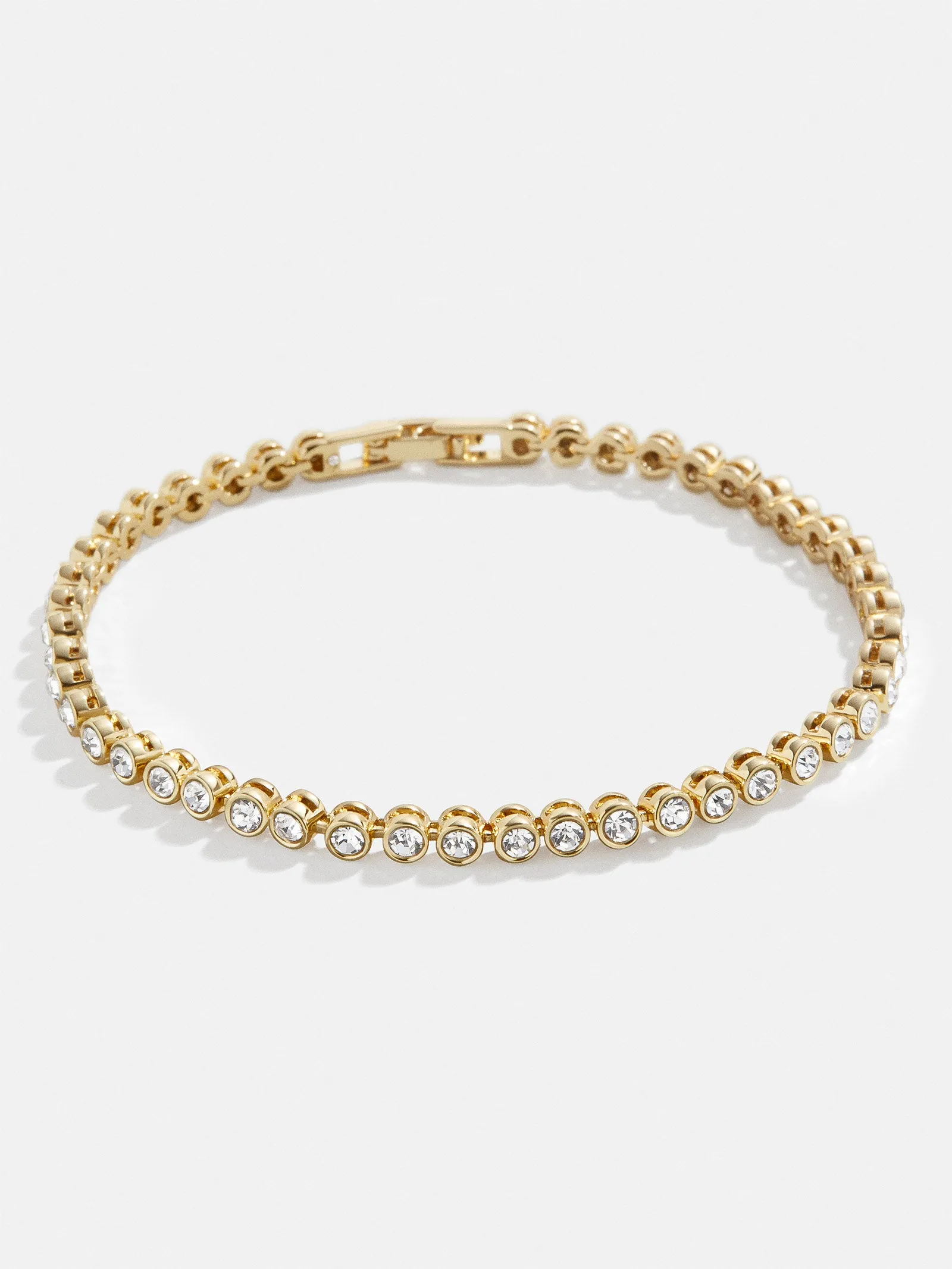 Amalie Tennis Bracelet - Gold Plated Brass