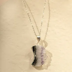 Amethyst Slice Necklace