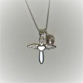 Angel Cross Necklace