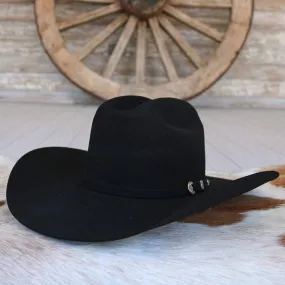 Ariat 2X Black Wool Cowboy Hat - Waco