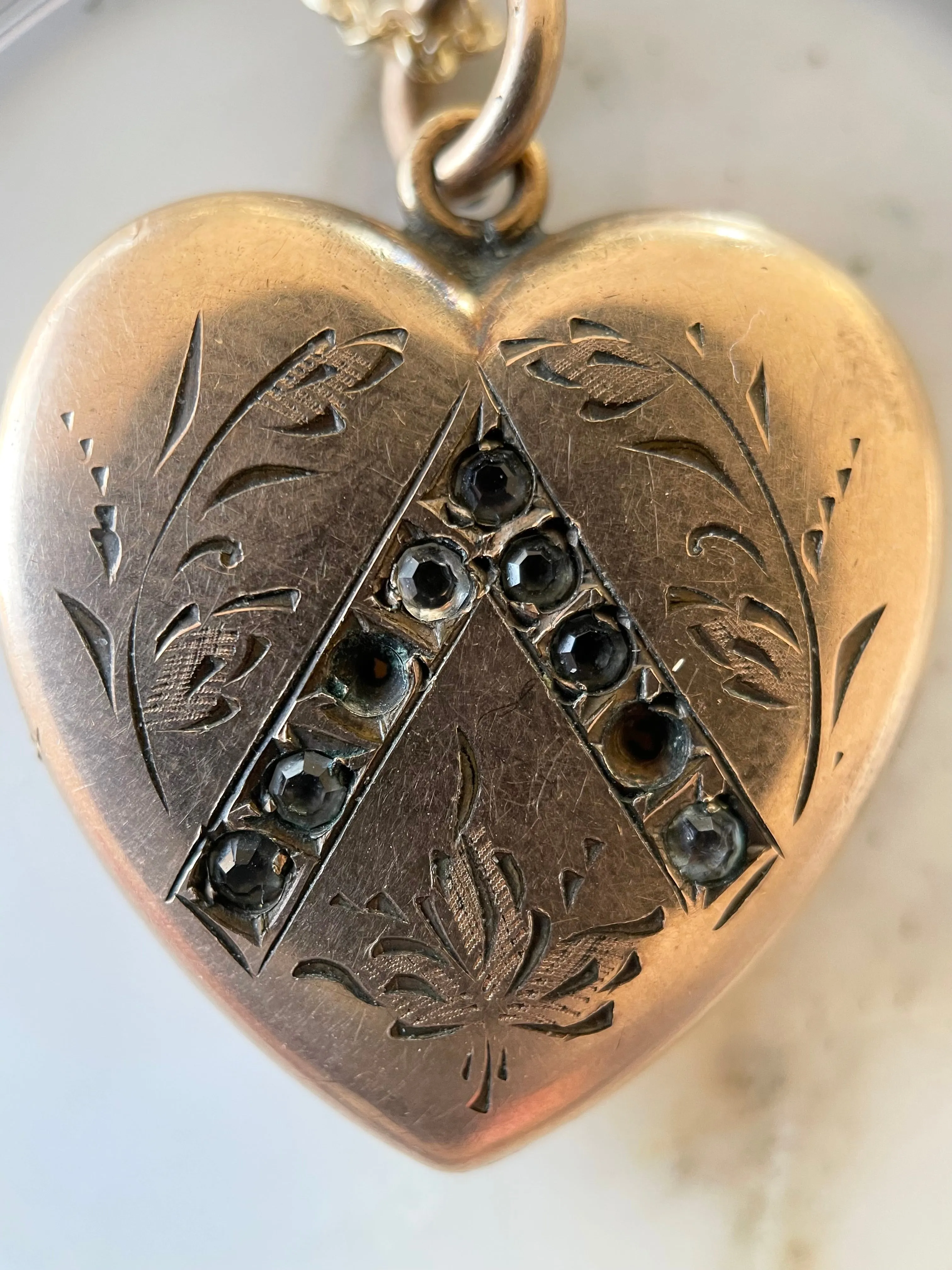 Blackheart Antique Victorian Locket