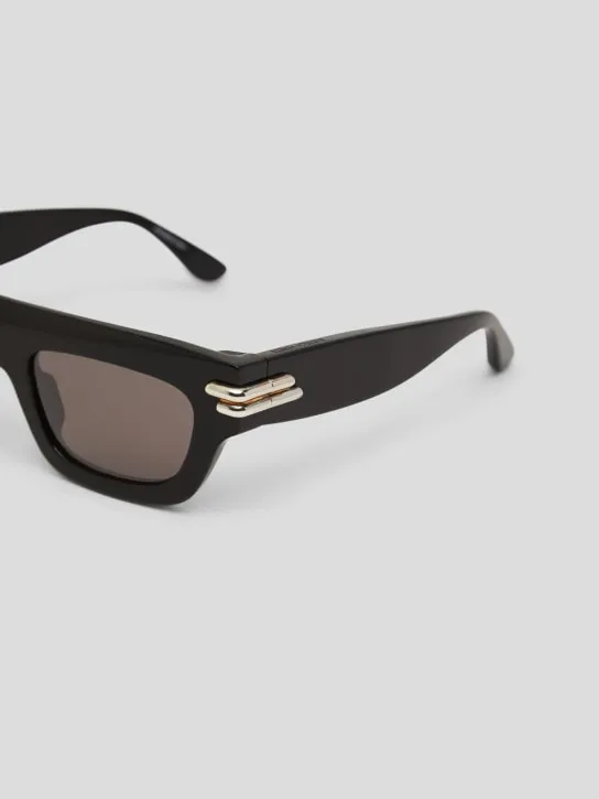 Bottega Veneta   BV1321S Mitre acetate square sunglasses 