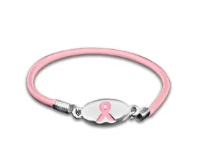 Breast Cancer Ribbon Stretch Bracelets