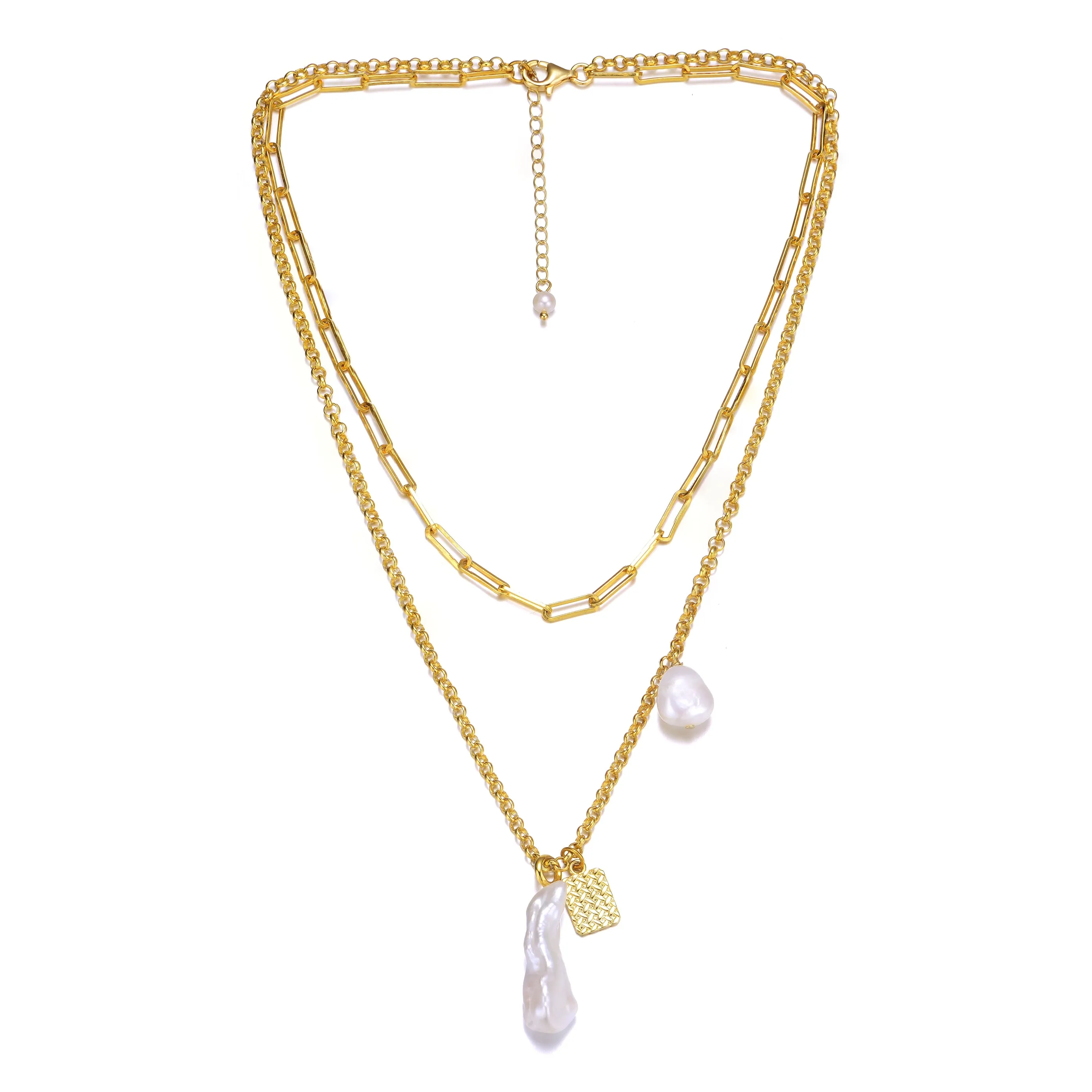 Brigitte Freshwater Pearl Layered Necklace