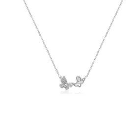 Butterfly Cubic Zirconia Necklace