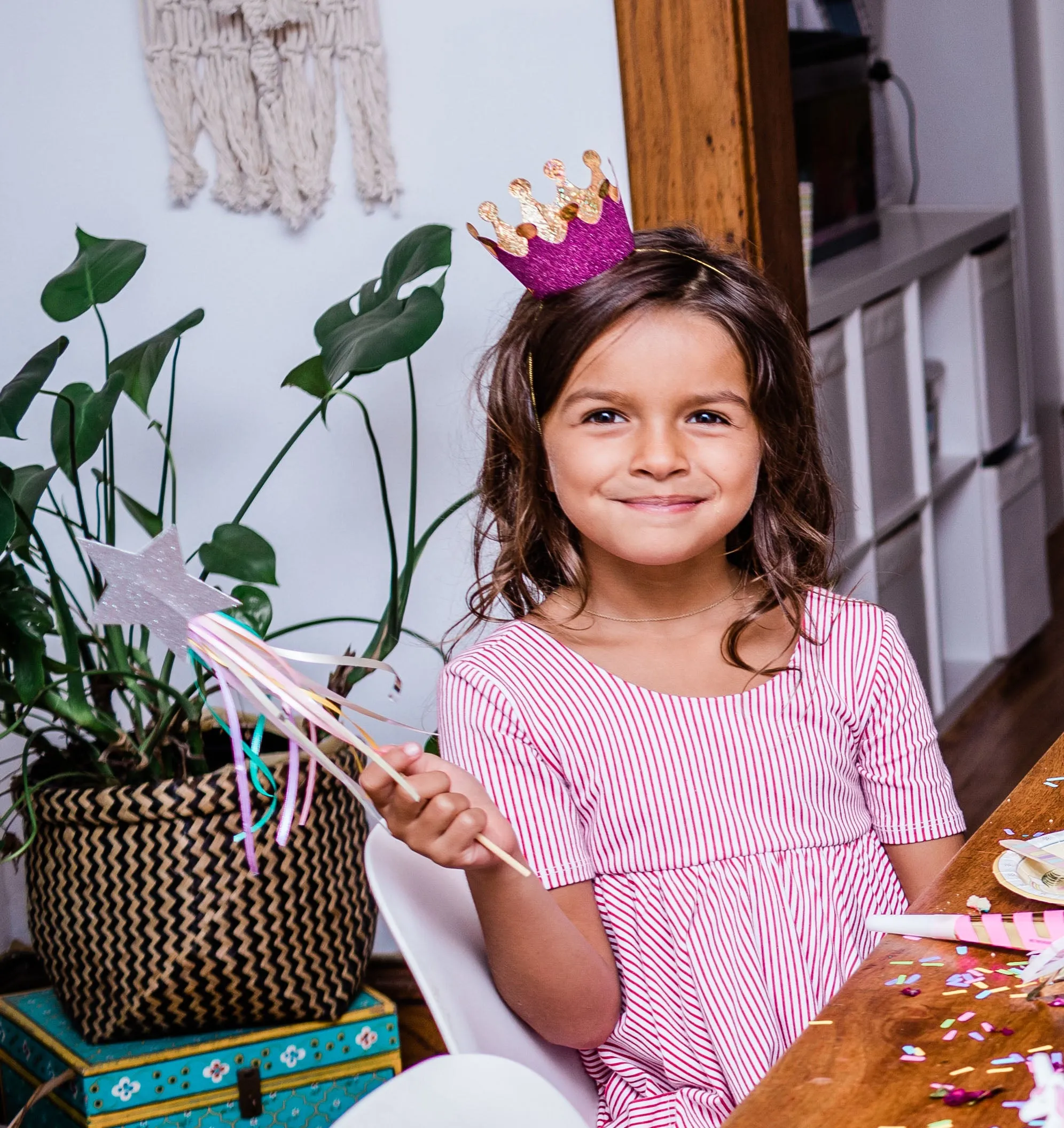 Colorful Mini Party Crowns