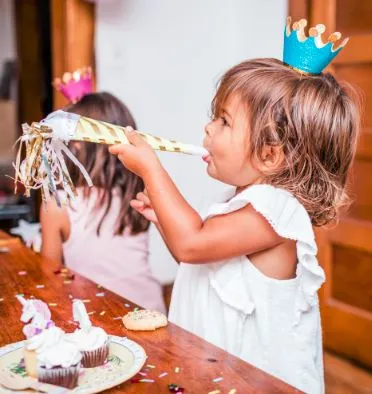 Colorful Mini Party Crowns