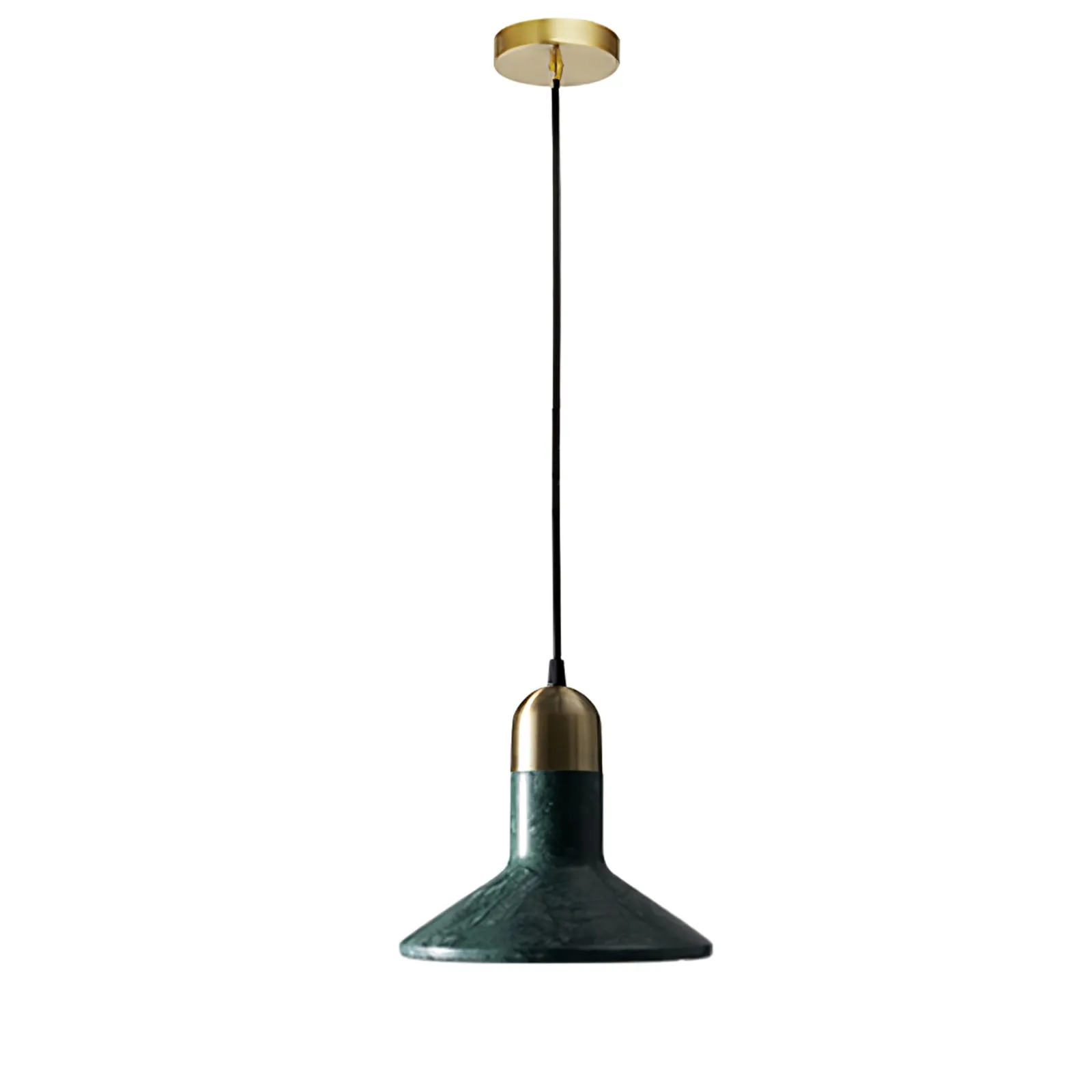 Cone Marble Pendant Light