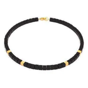 Cube Onyx Necklace - 84481896