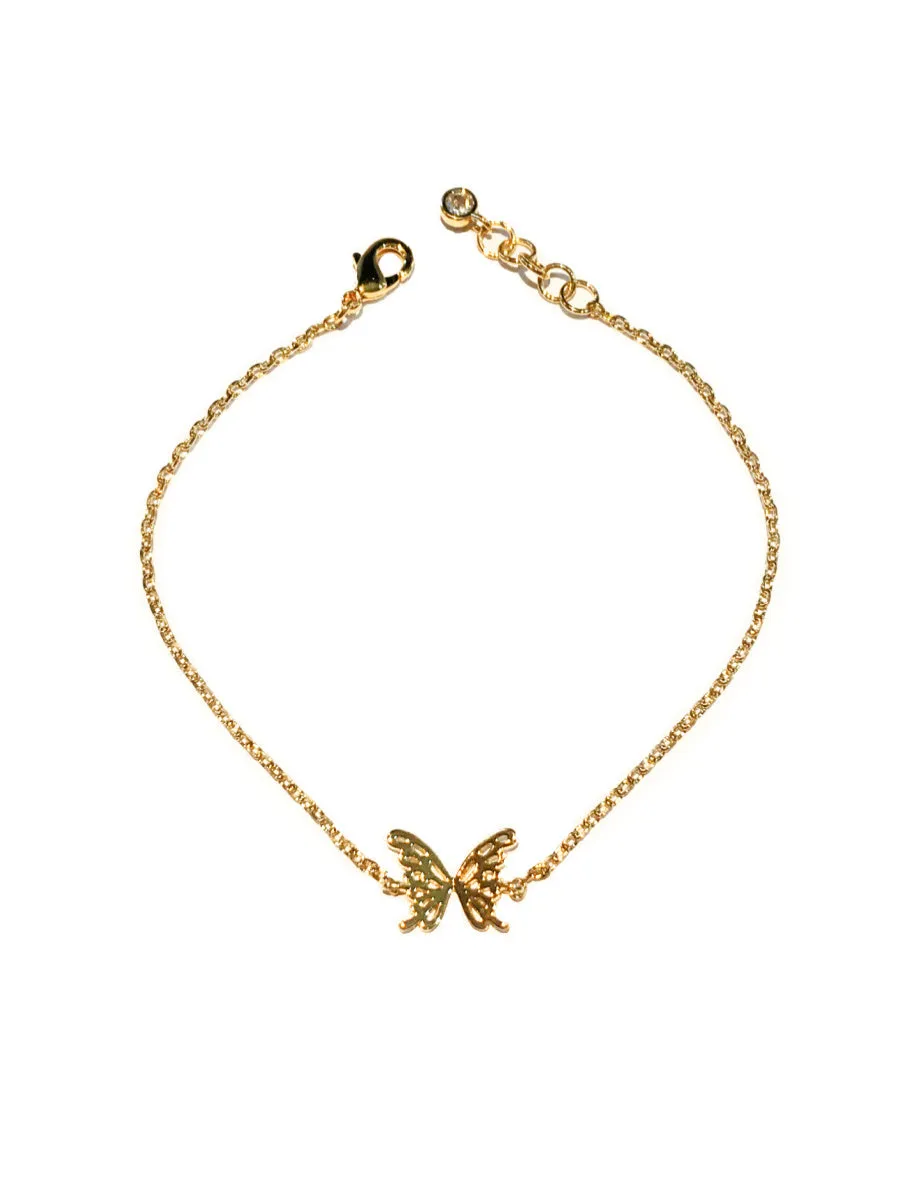 Cutout Butterfly Bracelet