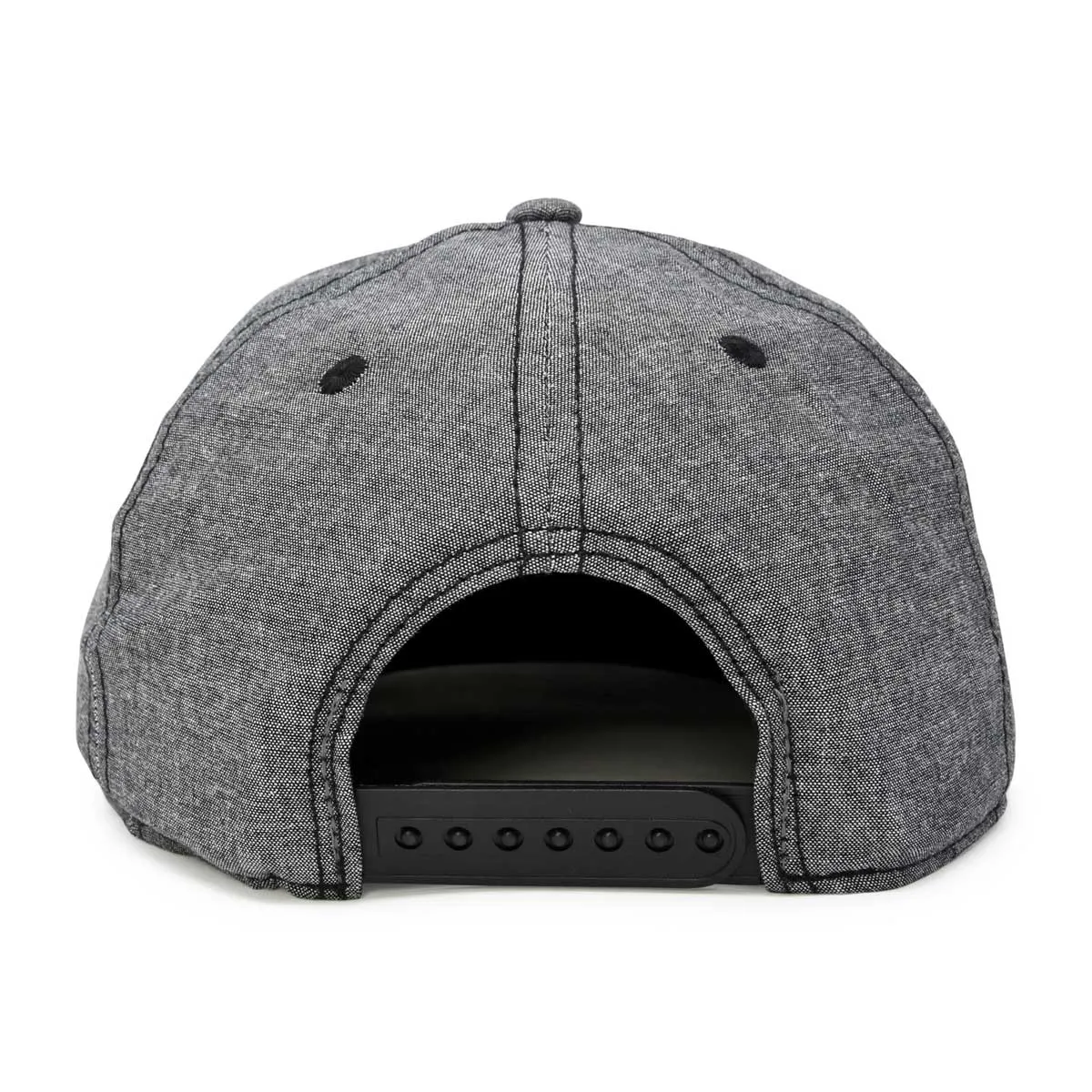 Dalix Flat Bill Chambray Hat