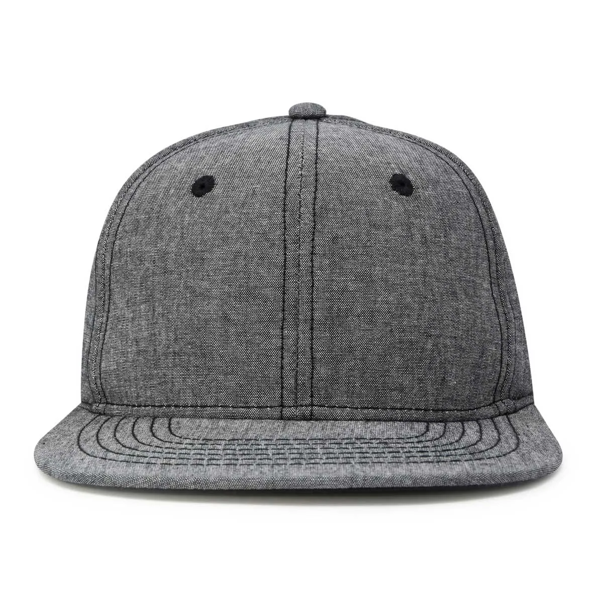 Dalix Flat Bill Chambray Hat