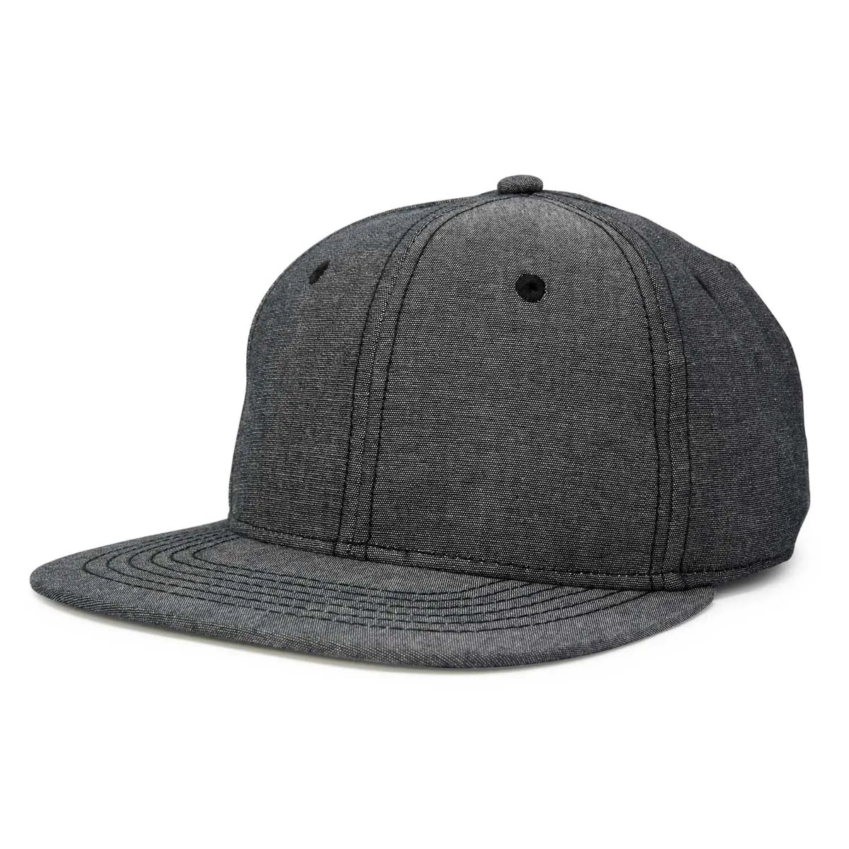 Dalix Flat Bill Chambray Hat