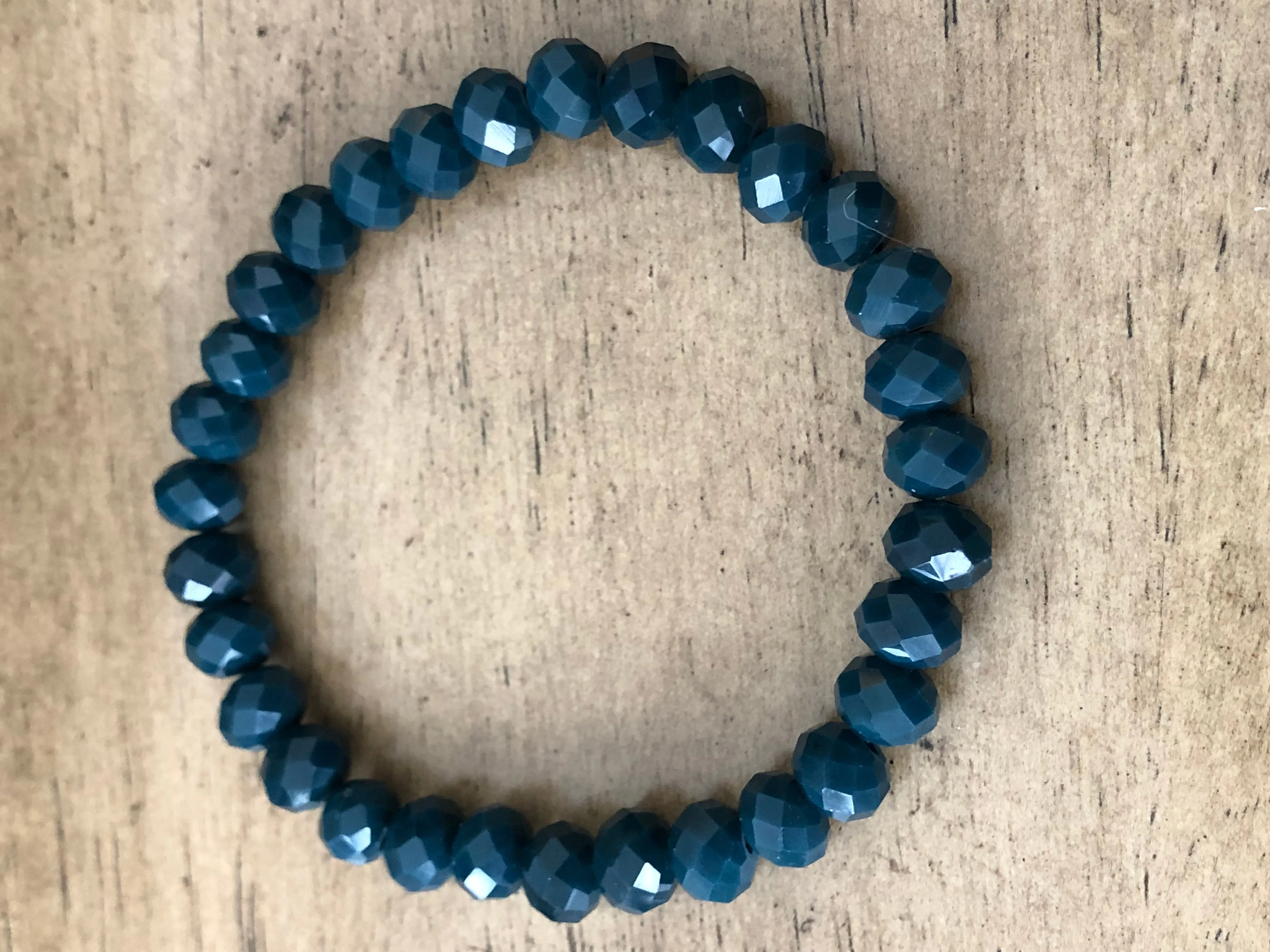 Dark Blue Autumn Bracelet Stack