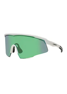 Dealer - Mirror Matt White Sunglasses