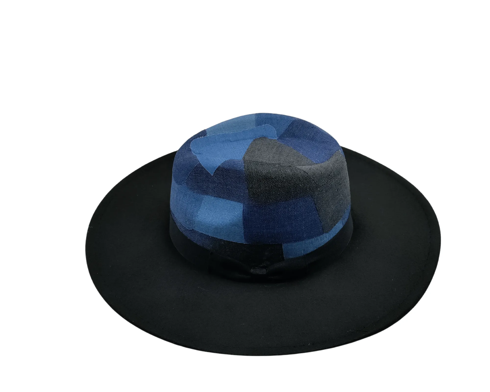 DENIM CROWN FEDORA