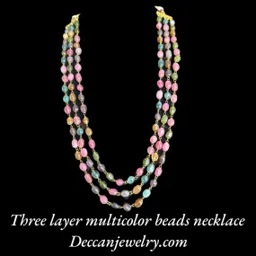 DLN59 Multicolor beads necklace ( READY TO SHIP )