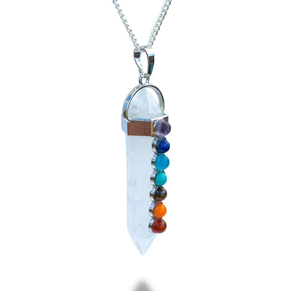 Double Point Chakra Pendant Necklace