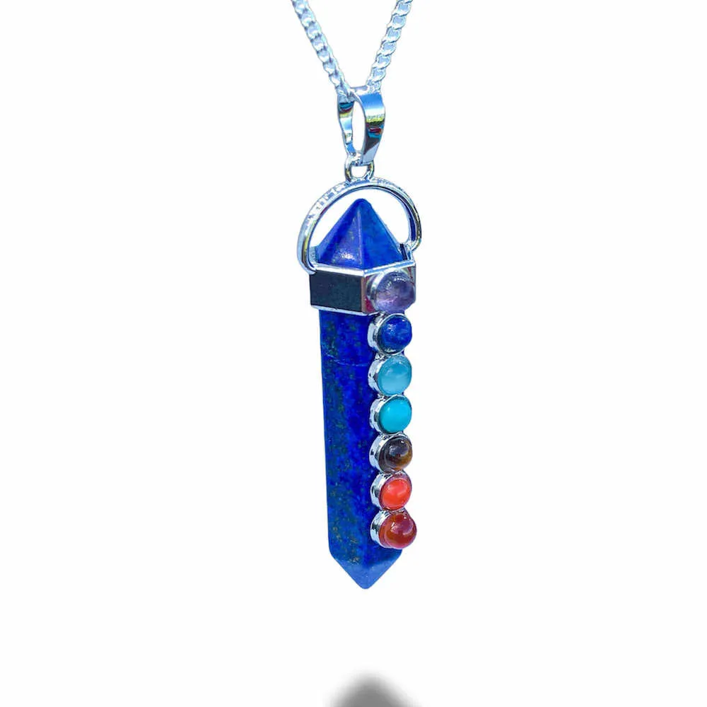 Double Point Chakra Pendant Necklace