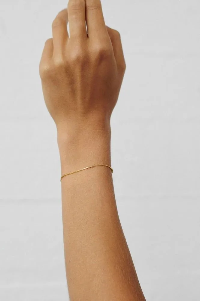 Eva Bracelet in Silver or Gold-Plated Silver by Pernille Corydon