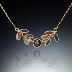 Four Leaf Necklace (gold)