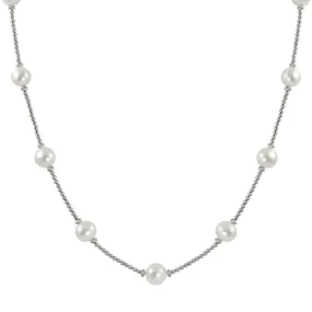 Freshwater Pearl Brilliance Necklace