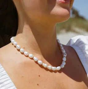 Freshwater Pearl Nourish Your Soul Knotted Necklace