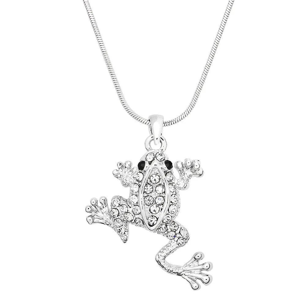 Frog Pendant Necklace