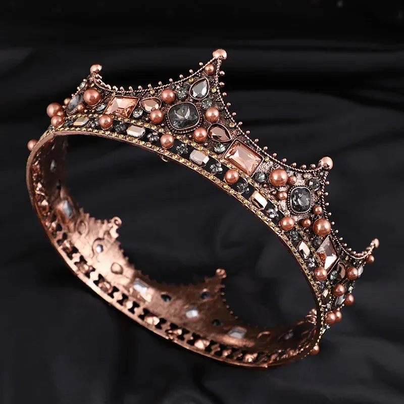 Full Round Royal Crown Party Hair Accessories