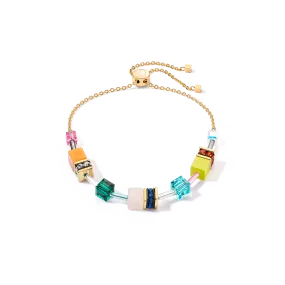 GeoCUBE® Iconic Nature Chain bracelet dopamine