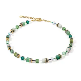 GeoCUBE Iconic Precious Green Necklace