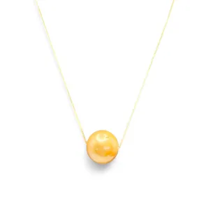 GOLDEN SOUTH SEA PEARL NECKLACE