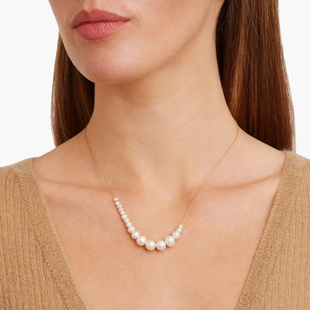 Graduated Freshwater Pearl Necklace