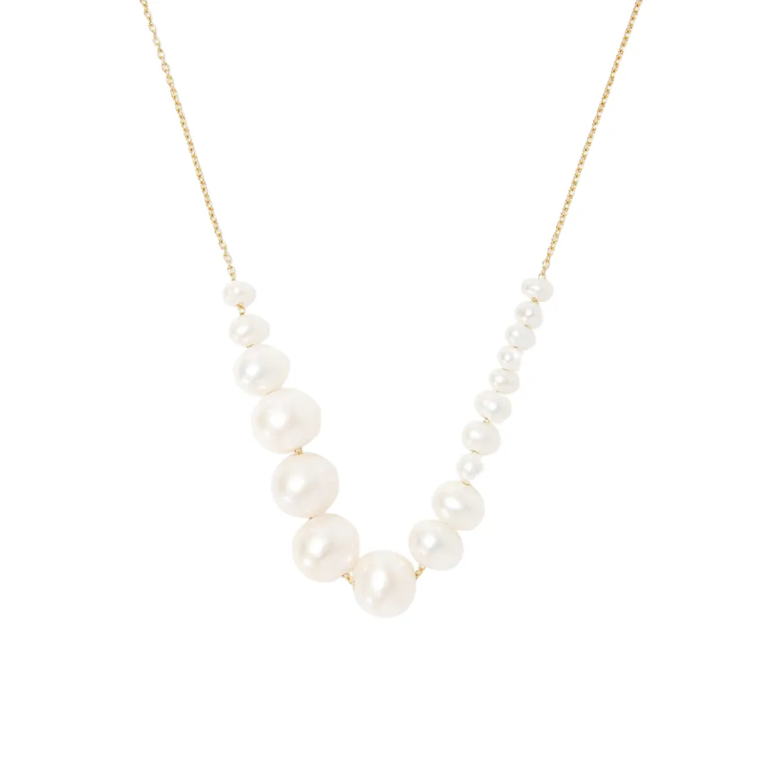 Graduated Freshwater Pearl Necklace