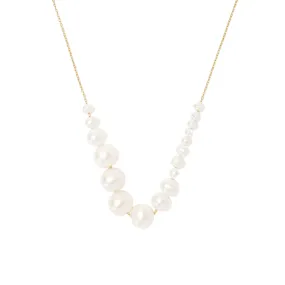 Graduated Freshwater Pearl Necklace