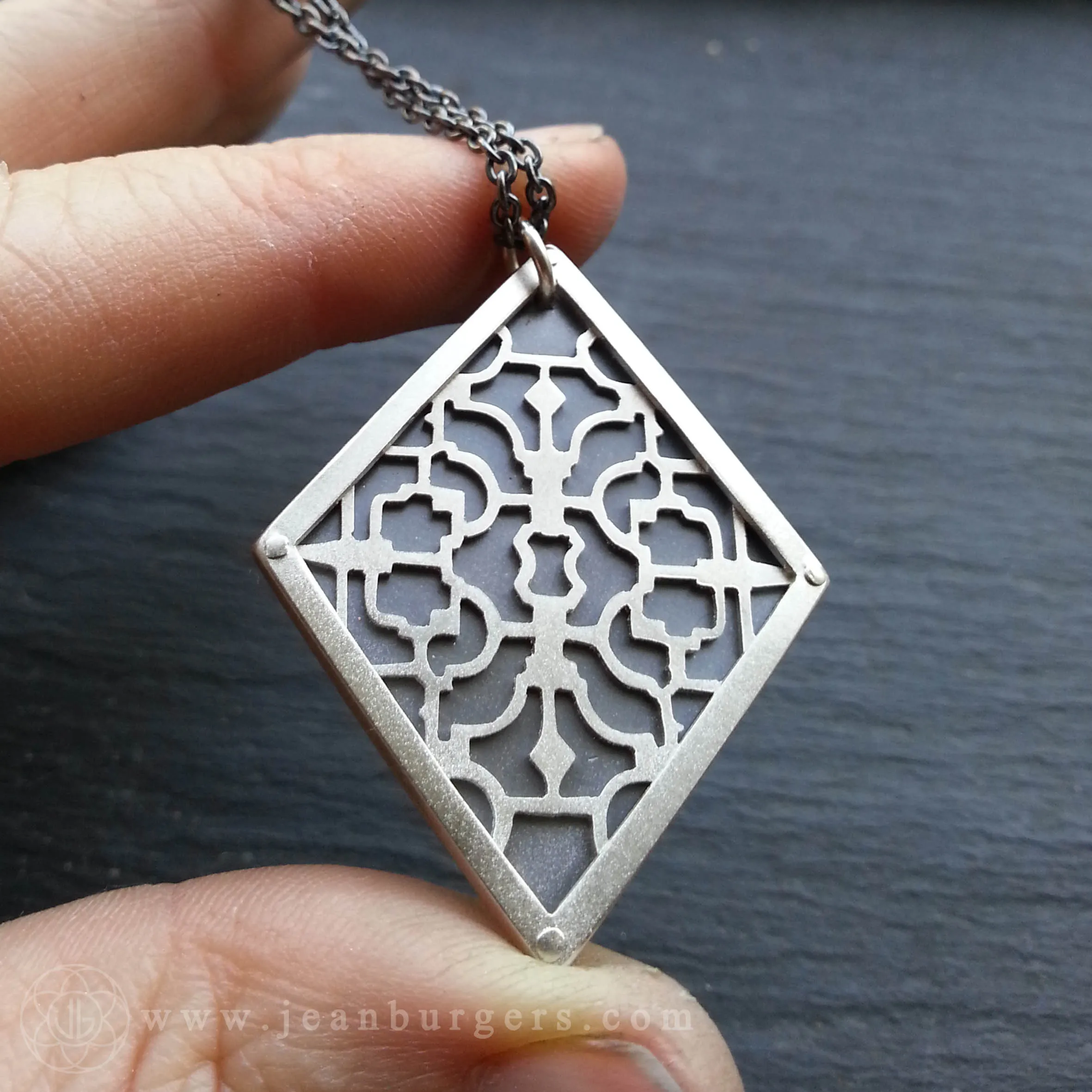 Handcut Shipibo Pendant 1