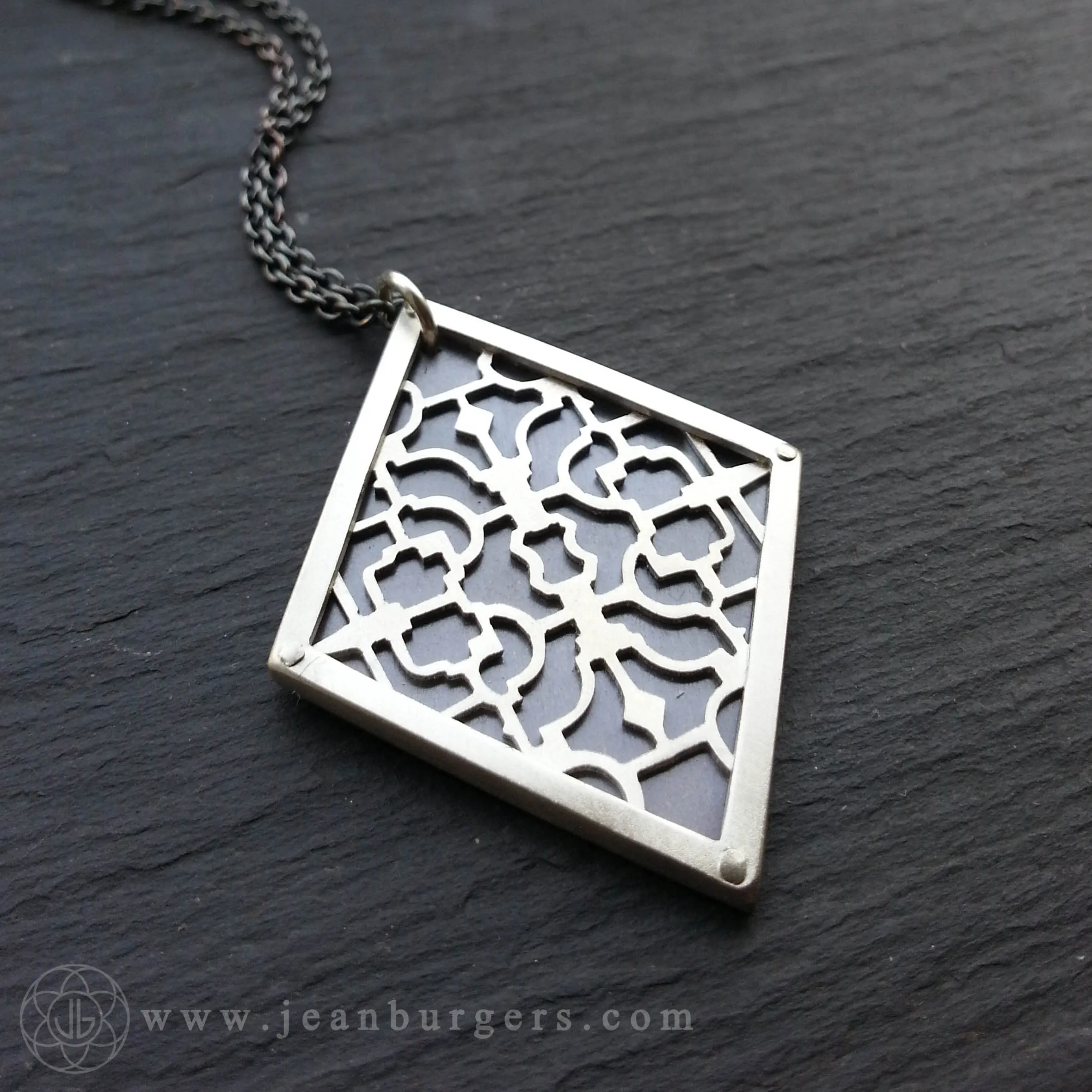 Handcut Shipibo Pendant 1