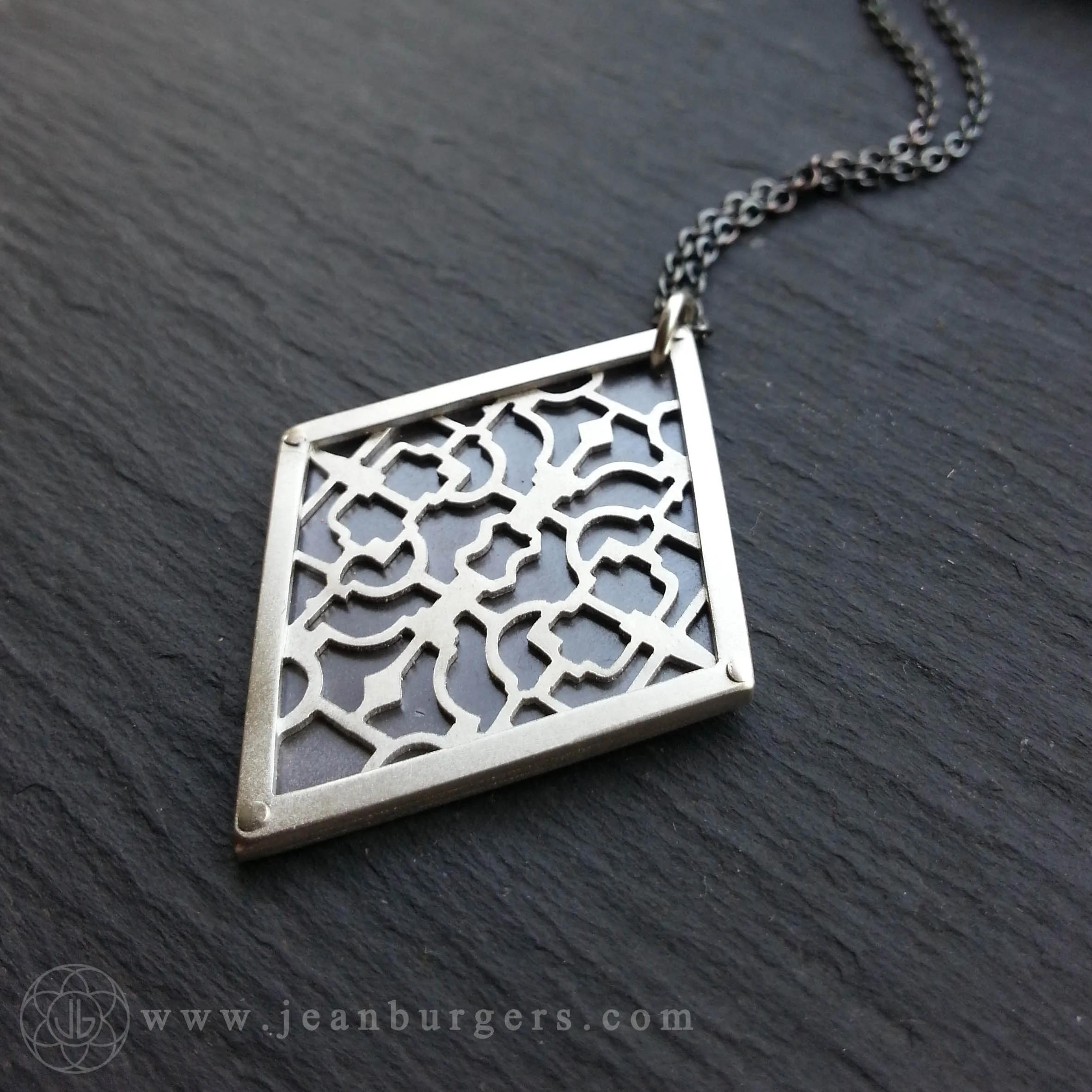 Handcut Shipibo Pendant 1