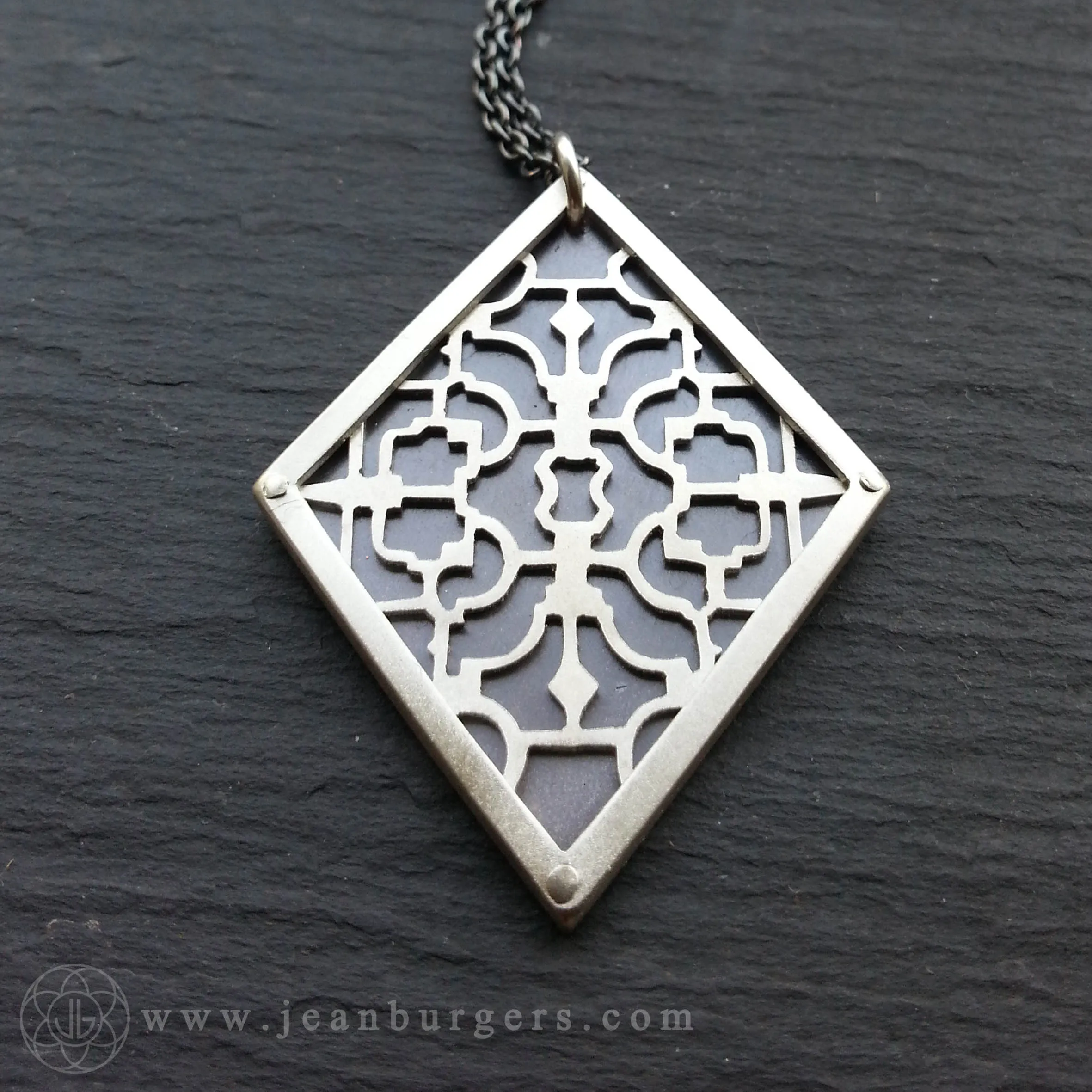 Handcut Shipibo Pendant 1