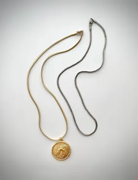 Herringbone Chain, Gold Chain, Necklace Chain, Finished Chain, Silver Chain, Locket Chain