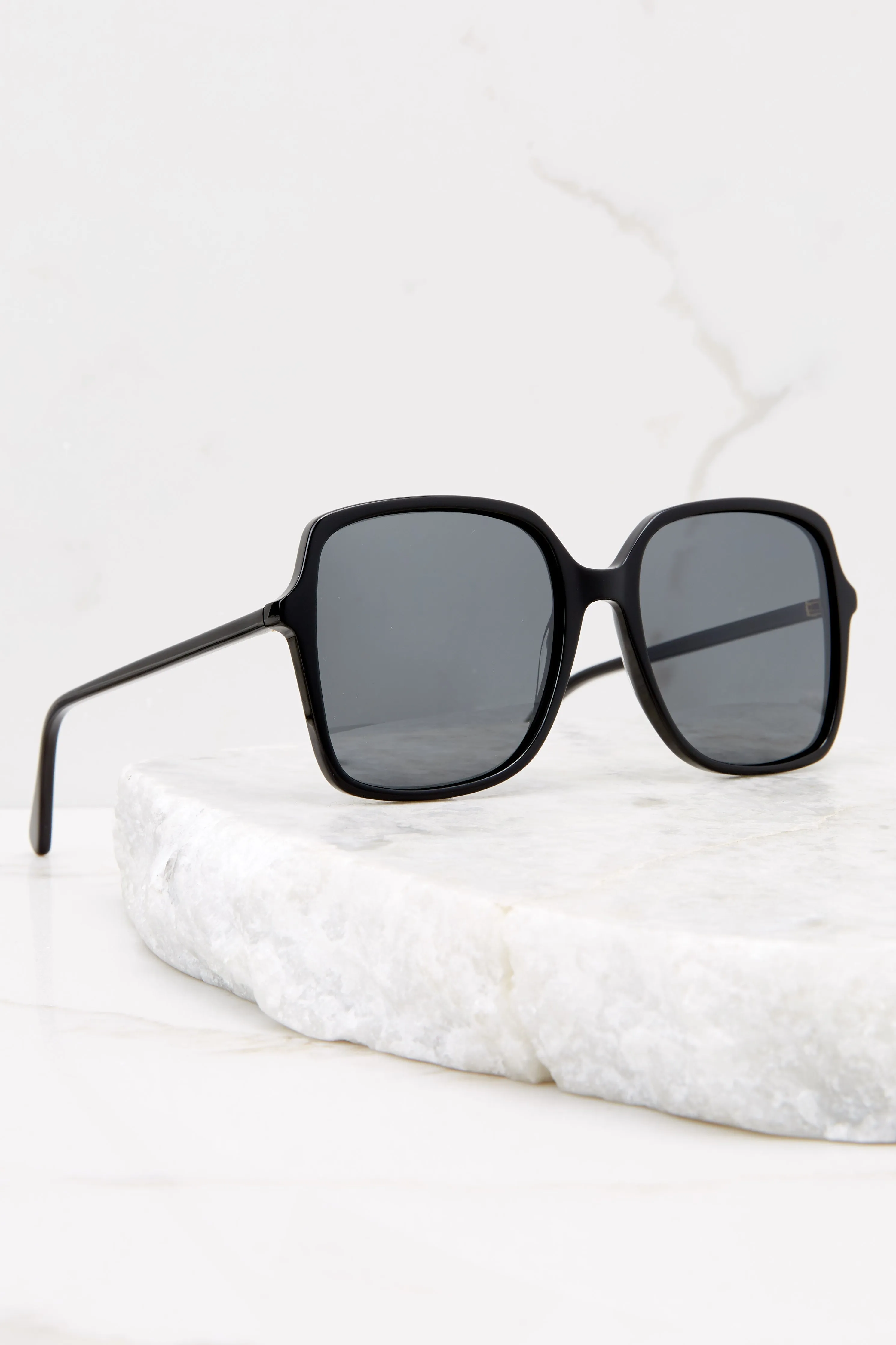 Hutton Black Smoke Sunglasses