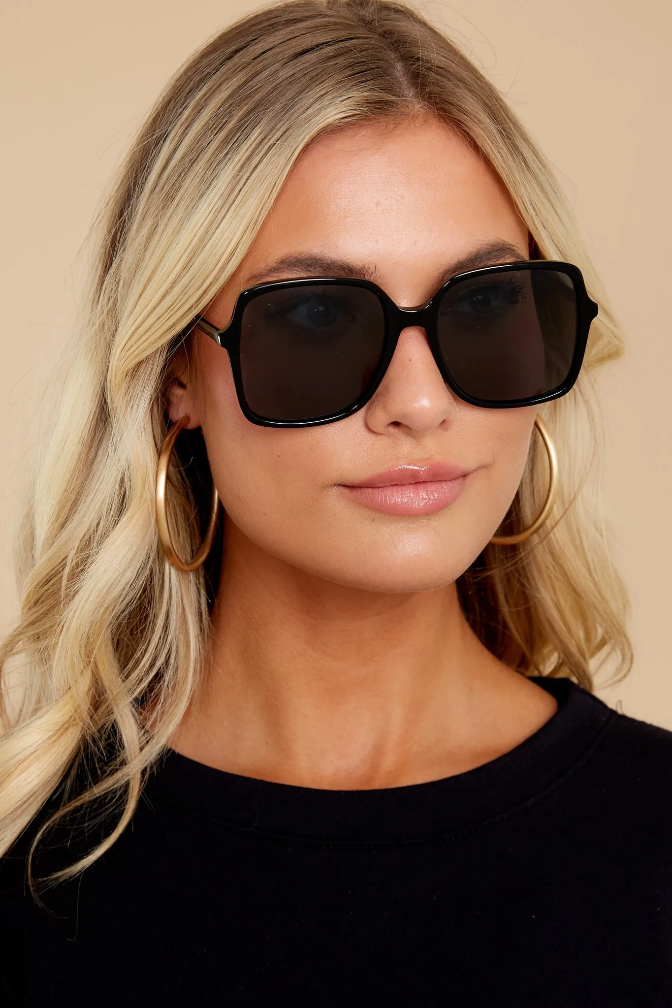 Hutton Black Smoke Sunglasses