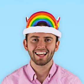 Inflatable Rainbow Crown