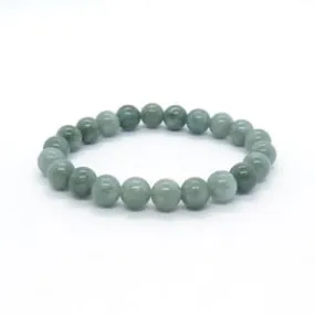 Jade Gemstone Elastic Ball Bracelet - 8mm