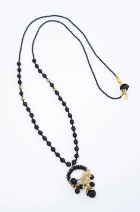 Japanese Honeysuckle long necklace(2way)