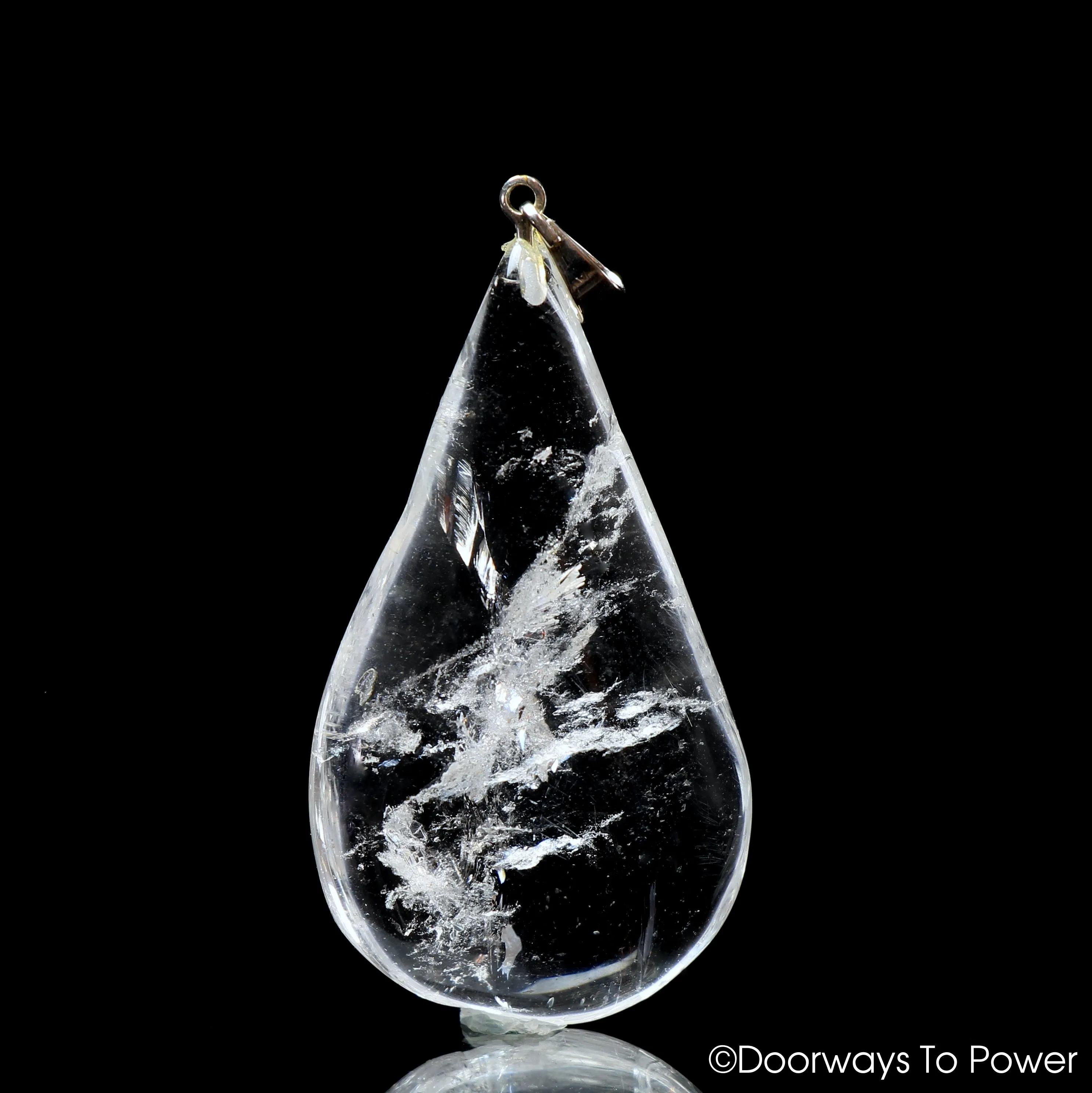 John of God Crystal Pendant